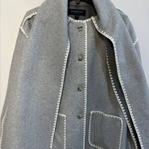 Marc New York Light Gray Women's Cape